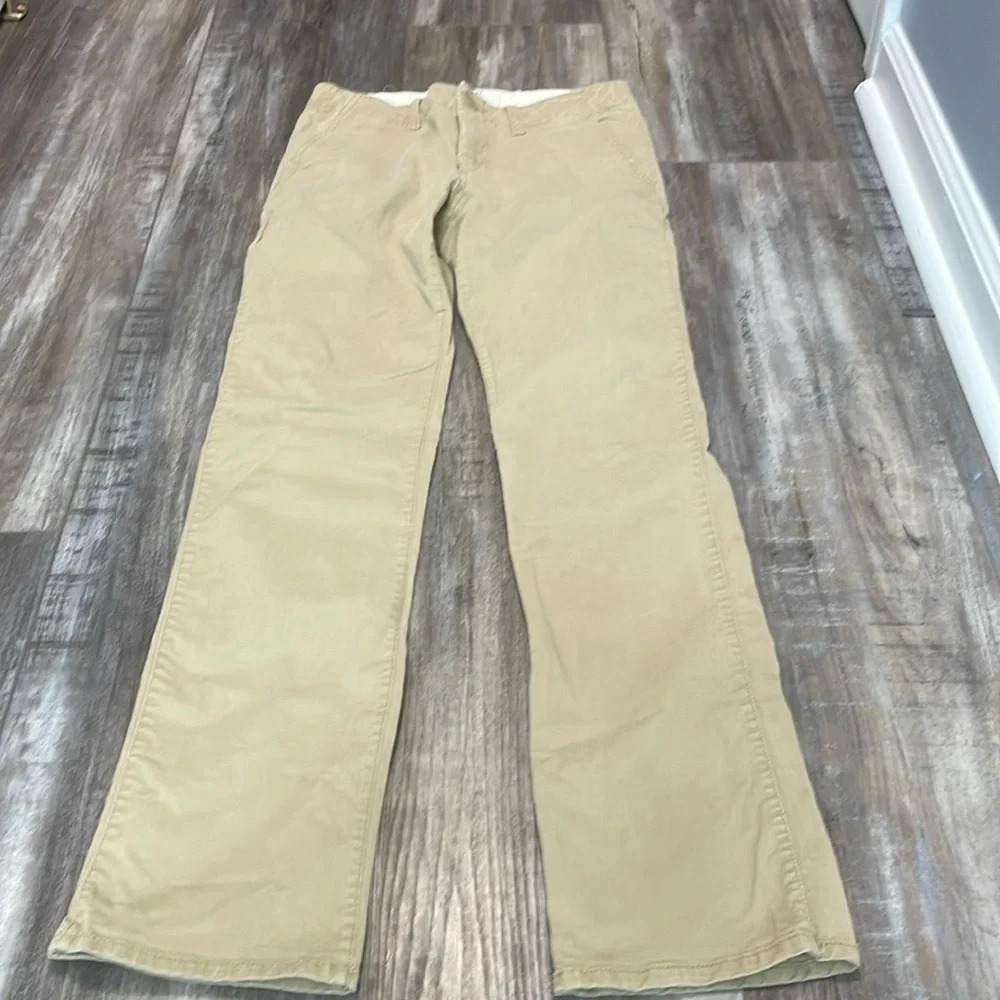 GAP for good classic pants cotton khaki size 16